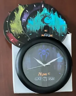 Magic the Gathering Gatecrash Wall Clock *NEW* w/ Changeable Faces - Image 1