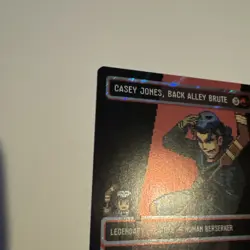 MTG TMNT Casey Jones, Back Alley Brute Borderless Surge Foil Pixel 0090 - Image 3