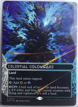 Celestial Colonnade (0007) ([New, Near Mint] Borderless Art {Edge of Eternities} - Image 1