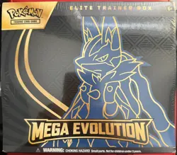 ⭐Pokemon Mega Evolution Lucario Elite Trainer Box (ETB) Factory Sealed New⭐ - Image 1