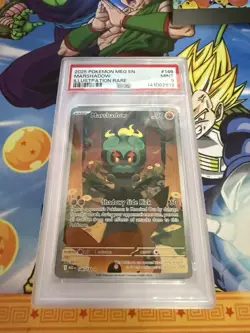 2025 POKEMON MEG EN-MEGA EVOLUTION ILLUSTRATION RARE #146 MARSHADOW PSA 9 - Image 1