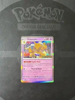 Alakazam MEP 003 - Prerelease Stamped Promo Mega Evolution Pokemon TCG - NM Mint - Image 1