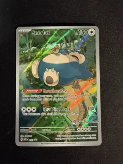 Pokemon Snorlax 051 Scarlet & Violet 151 Pokemon Center Exclusive Promo Stamped - Image 1
