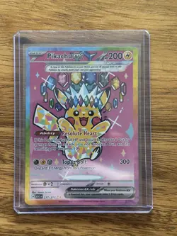 Pikachu ex #277/217 Ascended Heroes NM/M Pokemon Card - Image 1