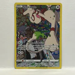 2022 Pokemon Smeargle TG10/TG30 Silver Tempest Trainer Gallery - Image 1