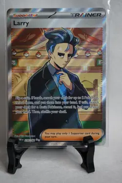 Pokemon TCG Larry Paradox Rift 235/182 Holo Ultra Rare - Image 1