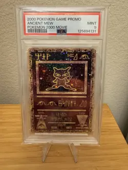 2000 POKEMON GAME MOVIE ANCIENT MEW POKEMON 2000 MOVIE PSA 9 - Image 1