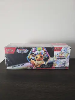 Sam’s Club Pokemon TCG S&V Prismatic Evolutions Surprise Box & Booster Bundle - Image 1