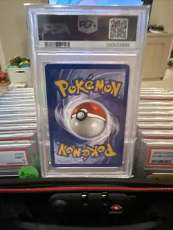 2000 Pokemon TCG Meowth 62/82 Team Rocket 1st Edition PSA 8 - Image 2