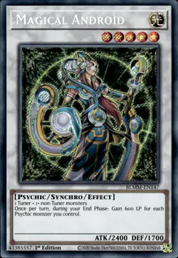 Magical Android - Secret Rare 1st Edition BLMM-EN147 - NM - YuGiOh - Image 1