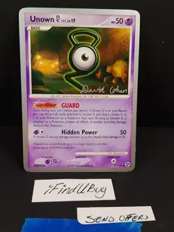 Unown (G) - 2009 David Cohen - World Championship Decks (WCD) Pokemon Card - Image 1