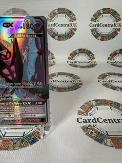 Pokemon TCG Dawn Wings Necrozma GX 143/156 Full Art Ultra Rare Holo - Image 3