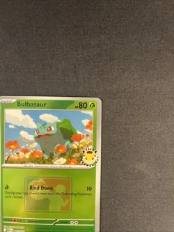 Bulbasaur 001/132, NM 2026 Pokemon Day Stamped Promo, League Card, Reverse Holo - Image 4