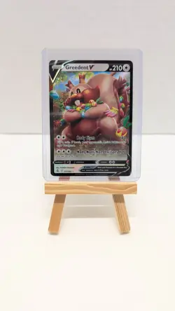 Pokemon TCG, Greedent V 217/264 - Fusion Strike - Image 1
