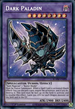 Dark Paladin - Secret Rare 1st Edition BLMM-EN008 - NM - YuGiOh - Image 1