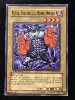 RENGE, CUSTODE DEL MONDO OSCURO TAEV-IT003 1a edizione Yu-Gi-Oh - Image 1
