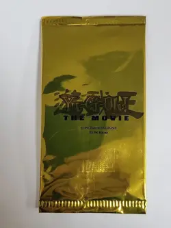 Yugioh The Movie 2004 Gold Promotional Pack Brand New Factory Sealed! Brand New! - Image 1
