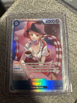 Nami OP11-054 A Fist of Divine Speed Foil One Piece TCG - Image 1