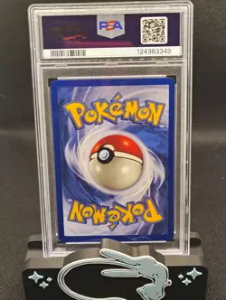 1999 POKEMON BASE SET UNLIMITED BLACK DOT ERROR #3 CHANSEY HOLO PSA 8 (2 Higher) - Image 3