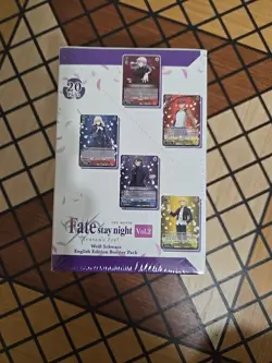 Weiss Schwarz Fate/Stay Night Volume 2 Heaven's Feel Booster Box - FAST SHIPPING - Image 1