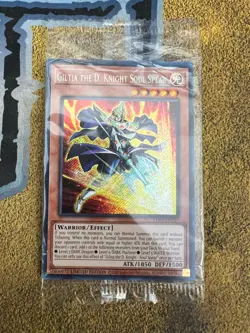 Yugioh SEALED Giltia the D. Knight Soul Spear LDS3-EN137 Secret Rare Limited Ed! - Image 1