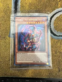 Yugioh SEALED Curse Necrofear LDS3-EN009 Secret Rare Limited Edition!! - Image 1