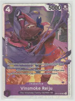 2025 One Piece Legacy of the Master Vinsmoke Reiju #OP12-063 SR - Image 1