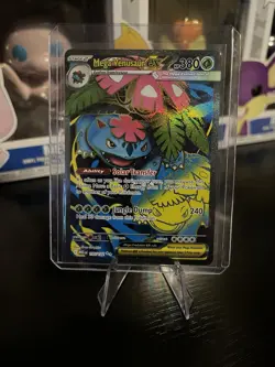 Mega Venusaur ex 155/132 - Full Art Ultra Rare - Pokemon Mega Evolution - NM - Image 3