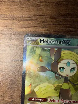 Pokemon TCG Meloetta EX Black Bolt 167/086 English Card - Image 2