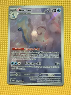 Pokemon TCG Aurorus 92/88 Perfect Order Illustration Rare Near Mint Condition - Image 1