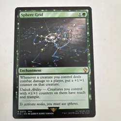 MTG Sphere Grid Final Fantasy Rare Card NM Condition - Image 1