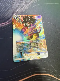 DBS Vegeta GT FB09-117 & Son Goku GT FB09-100 SR ALT ART Foil - Dual Evolution - Image 5
