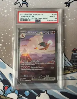 Charizard EX 199/165 - Pokemon TCG - SV 151 - Special Illustration Rare - PSA 10 - Image 2