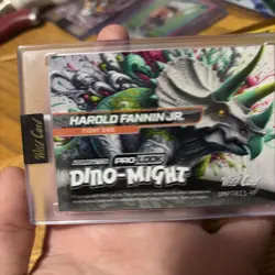 Wild card Dino-might Harold fannin jr /10 - Image 2