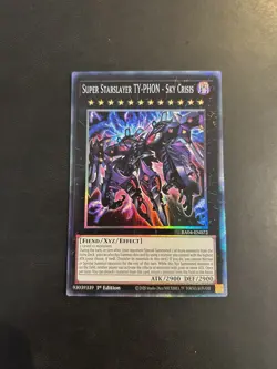 Yu-Gi-Oh! RA04-EN072 Super Starslayer TY-PHON - Sky Crisis, Collector’s Rare, NM - Image 1