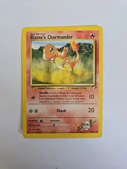 Pokemon TCG Blaine's Charmander Gym Heroes 61/132 Regular Unlimited Common - Image 1