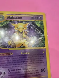 Alakazam 33/165 Expedition Pokemon Card - Image 3