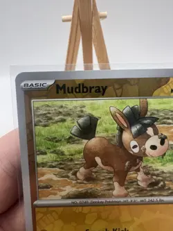 Mudbray 091/162 Reverse Holo Card : Temporal Forces : Pokemon TCG NM/M - Image 5