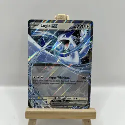 Pokemon Lugia EX TCG Double Rare Holo Card Prismatic Evolutions 082/131 - Image 1