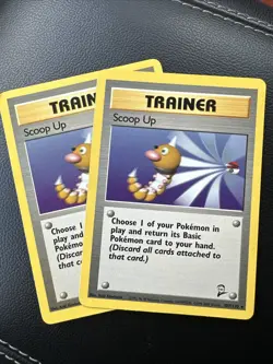 Pokemon TCG Scoop Up Base Set 2 Rare Card 107/130 - Image 1