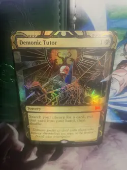 Demonic Tutor (Foil Etched) Strixhaven: Mystical Archives Foil - Image 1