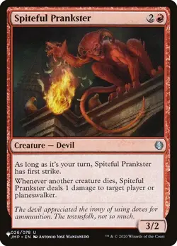 Spiteful Prankster - The List Reprints - U - #026/078 - NM - Image 1