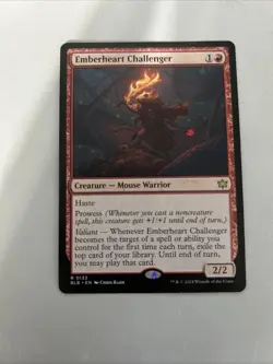 Emberheart Challenger - Bloomburrow - Magic the Gathering - MTG - Rare - Image 1