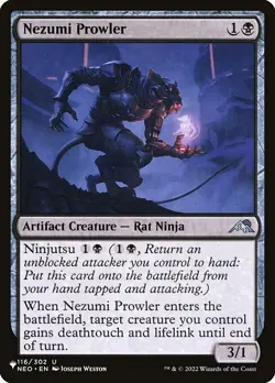 Nezumi Prowler - The List Reprints - U - #116/302 - NM - Image 1