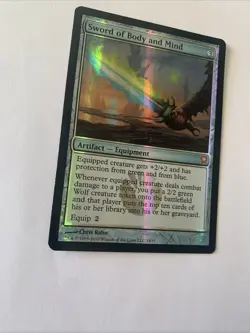 Sword of Body and Mind From the Vault: Relics Foil Never Played Near Mint - Image 2