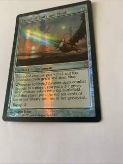 Sword of Body and Mind From the Vault: Relics Foil Never Played Near Mint - Image 3