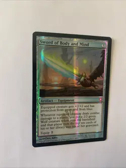 Sword of Body and Mind From the Vault: Relics Foil Never Played Near Mint - Image 5