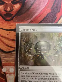 Chrome Mox / Mirrodin / Rare MTG Artifact / Excellent Condition. - Image 2