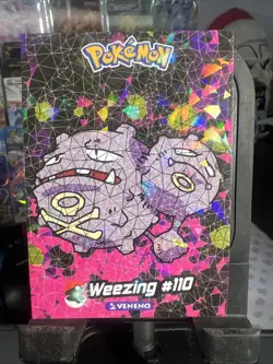 Weezing #110 - Cracked Ice Holo - Crystal Collection 2024 - Pokemon Card - Image 1