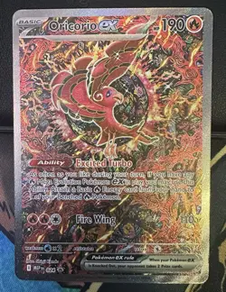 Pokemon TCG Oricorio ex 024 Me: Mega Evolution Promo Holo EX - Image 1